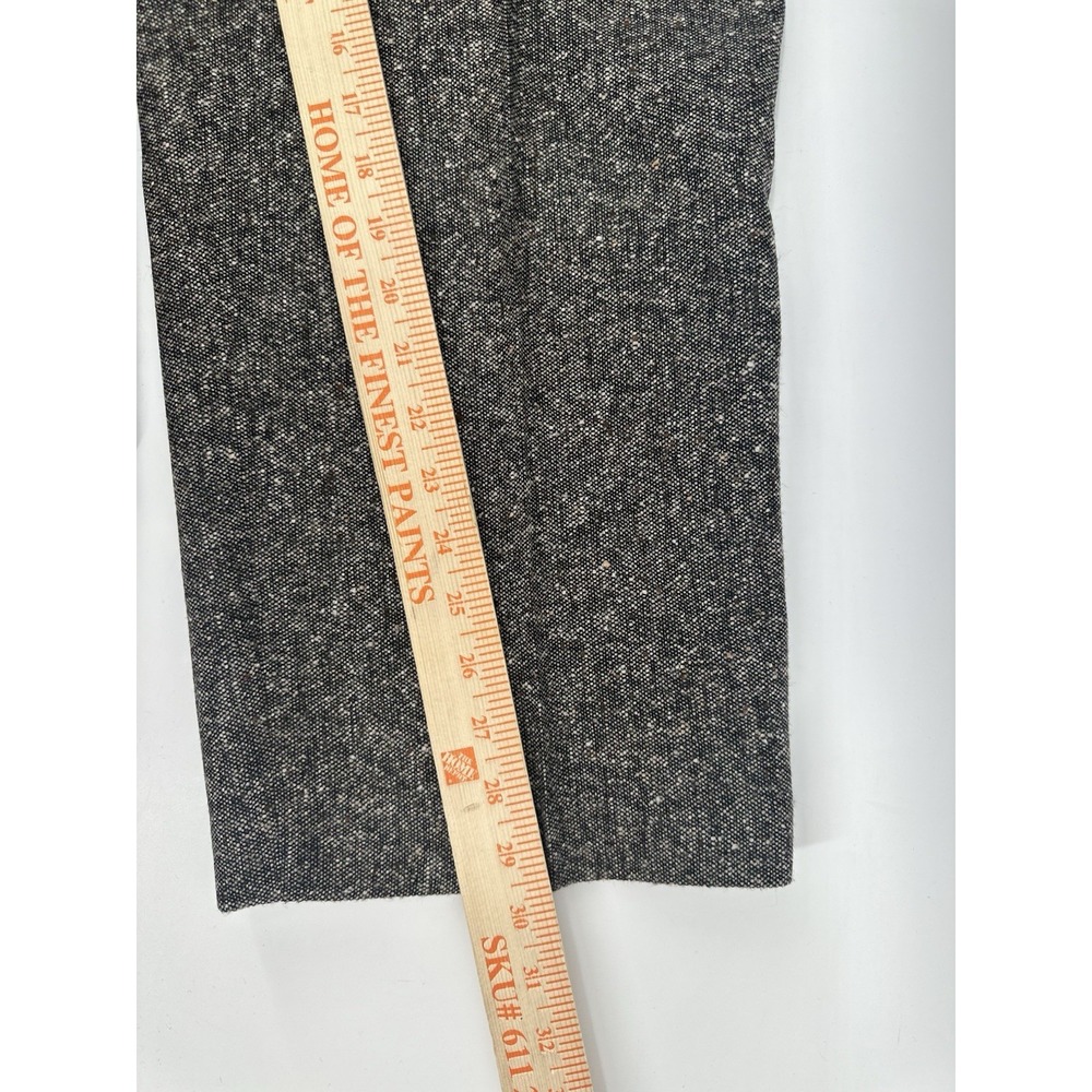 VTG Apostrophe Tweed Wool Blend Straight Leg Pants SZ 12 Classic Career JJ09 - Picture 6 of 12